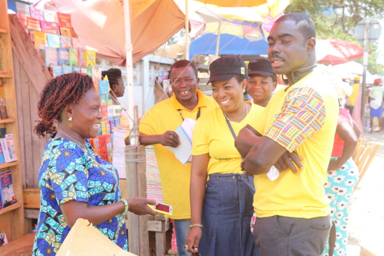 MTN Staff embark on Customer Outreach Day in markets across Ghana – Raw ...